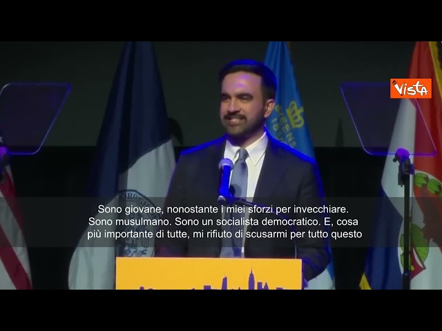 Mamdani (Sindaco NY): Sono giovane, musulmano, socialista democratico. E non mi scuserò per questo