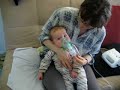 D. gets his breathing treatment Bronchiolitis