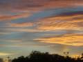 tropical storm dolly creating a pretty sky