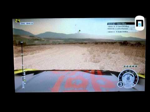 DIRT 2 Asus Eee VX6s Lamborghini Intel Atom D2700 + Radeon HD6470M