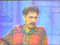 Frank Zappa on Arsenio Hall in February 1989