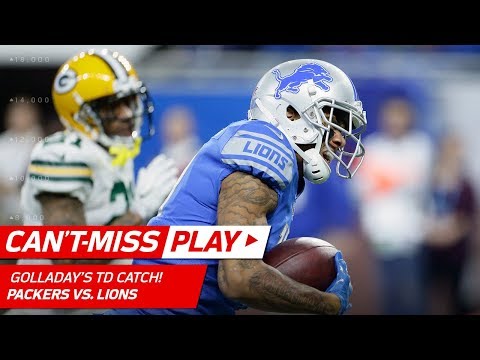 Video: Happy Golladay! Stafford Airs it Out to Kenny Golladay for the TD! | Can't-Miss Play | NFL Wk 17