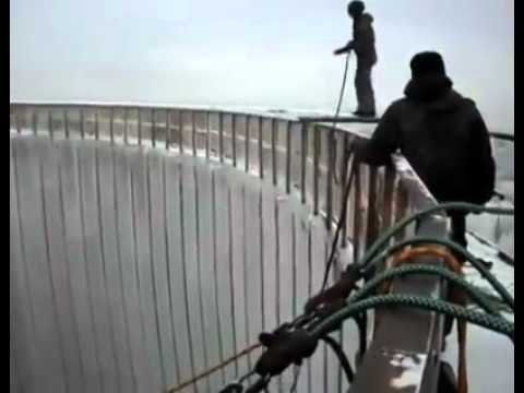 Russians Bungee Jumping inside Nuclear Cooling Tower