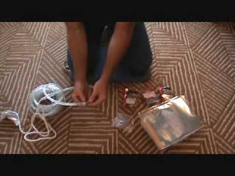 how to fasten rope lights