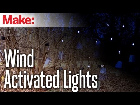 makemagazine - In this episode of DIY Hacks and How To's, Jason Poel Smith hacks a solar-powered LED walkway light with a motion sensor to create a cool light fixture that ...