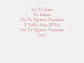 Prince Royce- El amor que perdimos letra