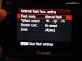 Click here to watch this video Controlling a Pixel King Flash Trigger from Camera Menu