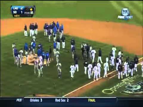 Dodgers Padres Brawl