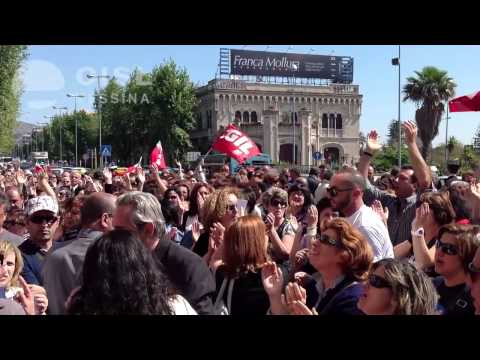 Protesta Precari Pubblica Amministrazione - Calogero Emanuele