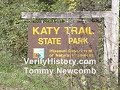 Snake on Katy Trail Missouri, Weldon to Defiance