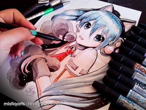 how to draw hatsune miku