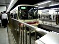 京王線新宿駅 平日夕方ラッシュ 2010年3月19日改定ダイヤ