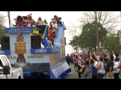 The Krewe of Highland Parade in Shreveport, Louisiana