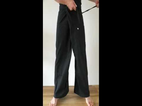 how to wear fisherman pants. How to wear Thai fishermans
