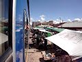 PeruRail 653 Loco Juliaca-Sicuani Market