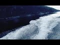 Seadooing in an arctic fjord