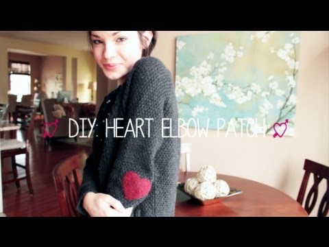 how to elbow patch jumper