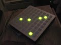 made by phineus in the moment using reaktor 5 and a patch written by kid sputnik to work with the monome 40h.  samples are homemade as well as found.  i do a little modulation tweaking offscreen but most everything else is done with the monome controller thru osc.  i'm still learning the app so i think there are some mistakes w/ with starting and stopping saved patterns.  bird sounds performed live by local bird.  a lot of the low-low sounds are not picked up by the camera mics but try to imagine a big steamroller going by.