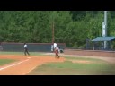 Joseph drills one into the right field corner for a double in Pool Game #1 vs. Team Dynasty Mon July 21, 2008 on ECB Field #1.