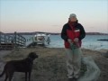 Shawn Kimbro demonstrates how to throw a small cast net.