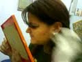 Kell colocando Piercing no nariz Kell colocando Piercing no nariz
