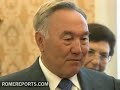 El Papa recibe al presidente de Kazakhstan Nursultan Nazarba