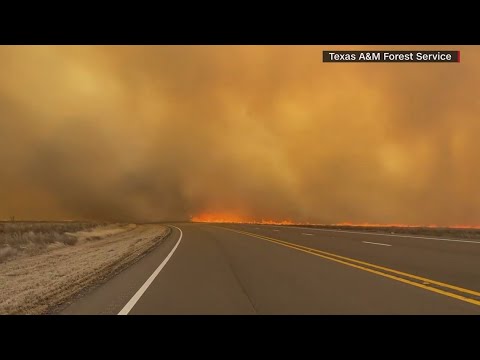 Texas TV Report on Panhandle Fires – This is Not Cool