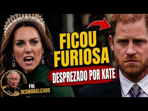 KATE MIDDLETON FICOU FURIOSA COM HARRY E ABANDONA MISSÃO DE PAZ