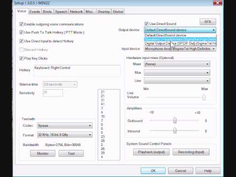 how to turn off ptt in vent