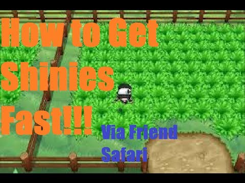 how to get shiny x and y pokemon