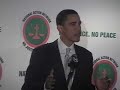Barack Obama addresses some law enforcement issues
