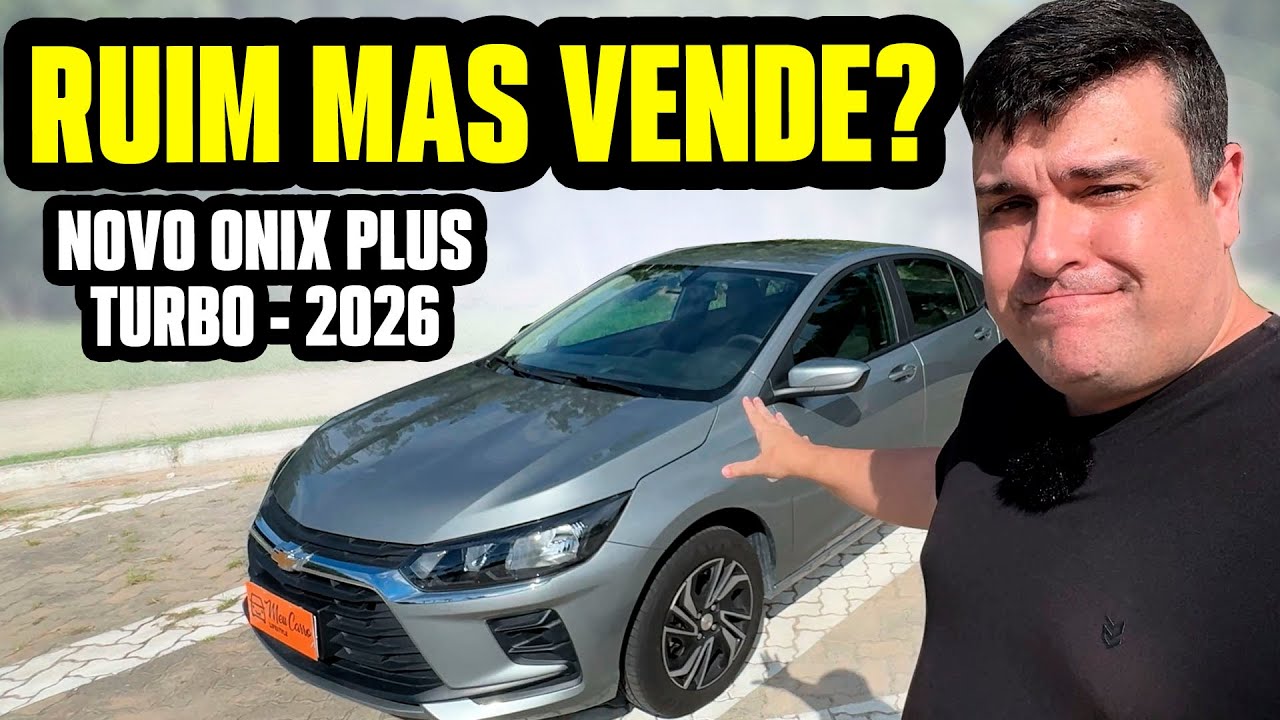 REJEIÇÃO DESPENCA e VENDAS DISPARAM! NOVO ONIX PLUS: NOVA CORREIA? SERÁ QUE CONVENCEU? (Avaliação)