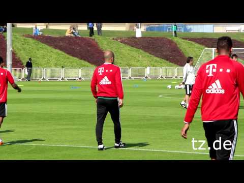 Training - Die Hälfte des Trainingslagers haben die Bayern bereits absolviert. Am fünften Tag stand nur eine Trainingseinheit auf dem Programm, da die Münchner am Abend...