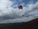 Ali D & Ian A, paragliding at the Kock of Formal