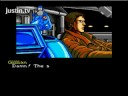 SNATCHER: Runaway turbocycle gameplay