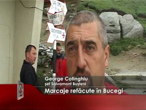 Marcaje refăcute în Bucegi