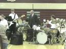 me and my friend in our middle school jazz band, playing 