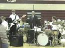 me and my friend in our middle school jazz band, playing 