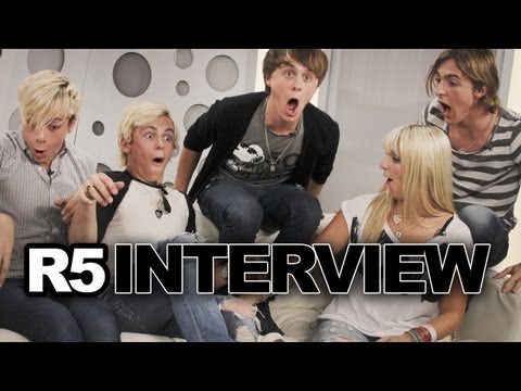 clevverTV - Watch the bonus FULL interview: http://bit.ly/18WZnOm Subscribe to ClevverTV: http://ow.ly/ktrcX Joslyn Davis & Dana Ward sat down with R5 in the ClevverTV s...