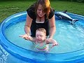 Kerensa Swimming 20 months old
