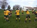 Rugby warm ups in NZ
