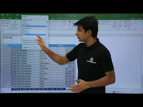 video-linktoworks-MS Excel - Subtotal