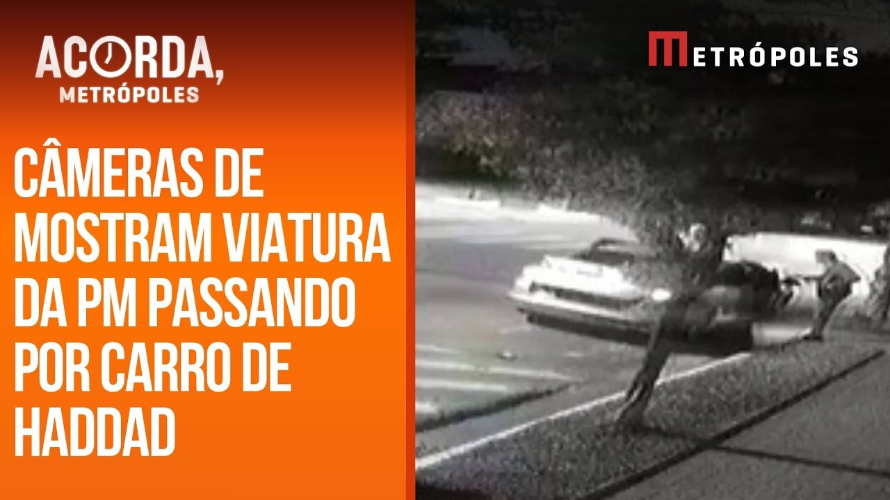 Haddad diz que teve carro abordado por PMs de forma "intimidadora"
