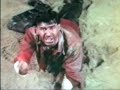 face down in the sand
