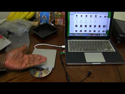 how to eject cd from usb superdrive