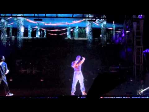 2pac hologram - COACHELLA 2012 TUPAC 3D HOLOGRAM FULL PERFORMANCE WEEK 1 SUNDAY APRIL 15TH.