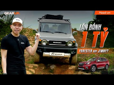 Suzuki Jimny vs Subaru Forester: cuộc chơi của Năng lực địa hình và Hệ dẫn động | GU Head on