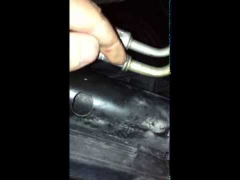 how to repair oil cooler lines