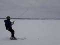 Kite Skiing Cocagne New brunswick