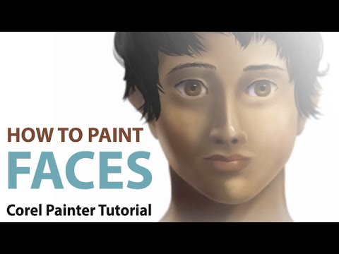how to draw human faces